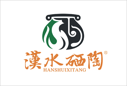 汉水硒陶logo设计